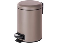 Wenko Leman pedálos szemetes szürkésbarna 3 literes Wenko Leman pedálos szemetes szürkésbarna 3 literes