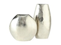 Boltze Flaire váza 2-féle változatban ezüst