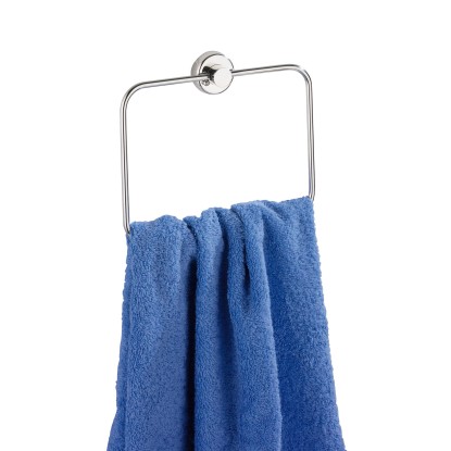 Wenko Sion törölközőtartó gyűrű Power Loc fúrás nélküli rögzítéssel