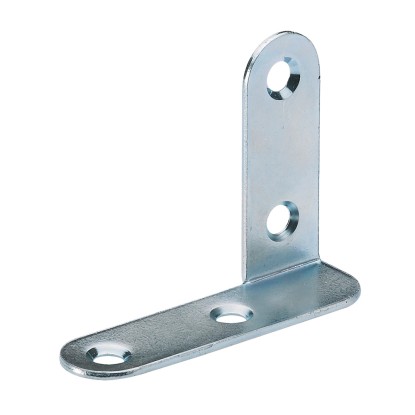 Derékszög jobbos 30 mm x 40 mm x 10 mm horganyzott acél