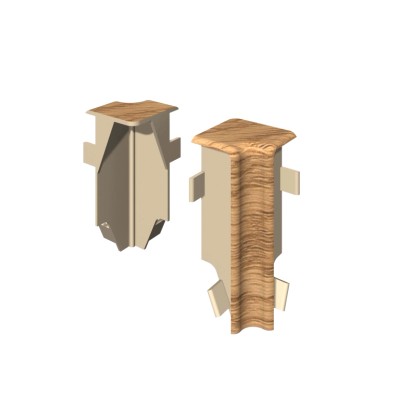 Egger Szegélyléc Belső sarkok Tölgy toffee 2 darab