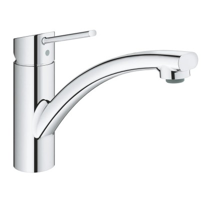 Grohe Swift egykaros konyhai csaptelep DN 15 alacsony forgatható krómszínű