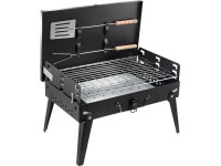 Összecsukható faszenes kempinggrill 45 cm x 30,5 cm x 46,8 cm