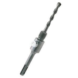 LUX SDS-Plus magfúró adapter központfúróval és M16 menettel.