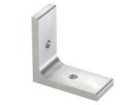 Szögvas keretprofilhoz víznyelő-rögzítés