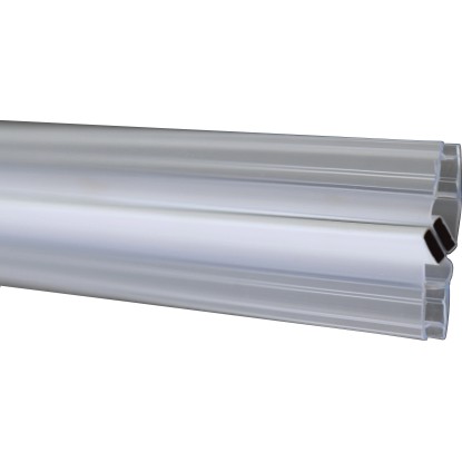 Mágneses tömítés sarok zuhanyfülkékhez 2 db-os készlet 6 mm-es üvegvastagsághoz