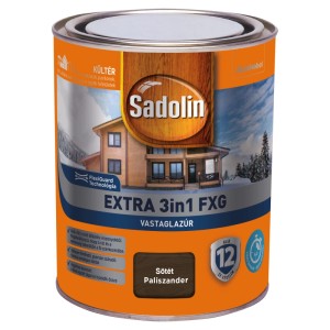 Sadolin Extra 3in1 FXG sötét paliszander 0,7 l