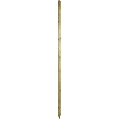 Karózó oszlop, átmérő: 6 cm x magasság: 250 cm, nyomás alatt impregnált FSC