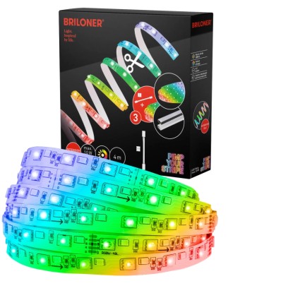 Briloner Pimp your Stripe LED-szalag bővítőkészlet RGB/W funkció 4 m