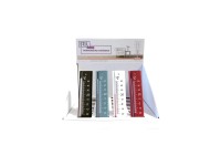 STIL Hőmérő beltér fa -20/+60°C színes