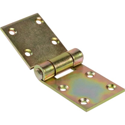 Zsanér vastag sárga horganyzott 130 mm x 50 mm