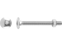 LUX kapupántcsavar M8 x 70 mm rozsdamentes acél részmenet 25 darab LUX kapupántcsavar M8 x 70 mm rozsdamentes acél részmenet 25 darab