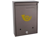 Postaláda utcai festett záras barna