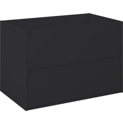 Maximus Sisi mosdó alatti szekrény fekete matt 80 cm