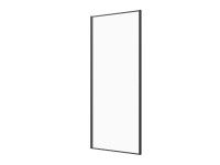 SANOSLIM zuhany oldalfal 90 x 200 cm matt fekete