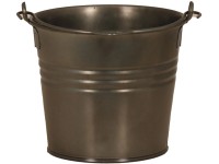 Blacklook cink vödör felakasztható fogantyúval 1,6 l 14 cm x 17 cm x 17 cm