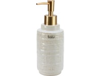 baliv Cosy Wave trend szappanadagoló kerámia bézs-arany baliv Cosy Wave trend szappanadagoló kerámia bézs-arany