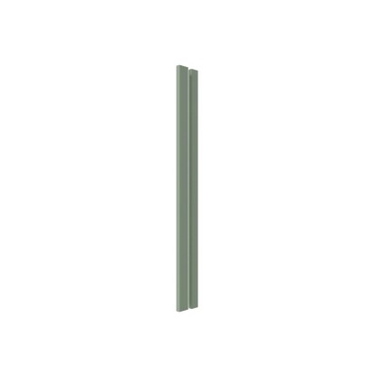 Salerno felső szekrény takaróléce 106,8 cm x 5 + 106,8 cm x 3 cm matt olíva