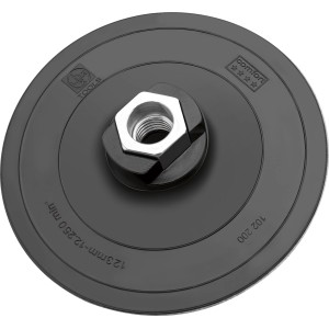 LUX csiszolótányér 115 mm sarokcsiszolóhoz, tartozék csiszolási munkákhoz.