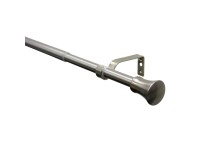 Gardinia Konus stílusos karnisgarnitúra, 16/19 mm, nemesacél, 120 cm - 210 cm