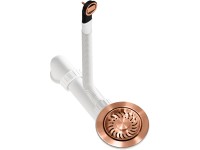 Helika szűrőkosaras szelep 11,4 cm átmérő kézi működtetés rézszínű Helika szűrőkosaras szelep 11,4 cm átmérő kézi működtetés rézszínű