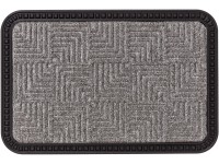 Astra Border Star lábtörlő 40 cm x 60 cm ezüst