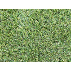Közelkép a műfű szőnyegről, 2x3 m, zöld fű kinézet, szálmagasság 15 mm.