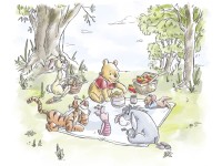 Komar nemszőtt fotótapéta Disney Winnie The Pooh Nice For Picnics színes