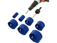 LUX lyukfűrészkészlet 11 részes LUX lyukfűrészkészlet 11 részes