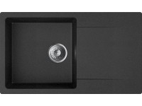 Miló Pukka beépíthető gránit mosogató grafit-szürke Miló Pukka beépíthető gránit mosogató grafit-szürke