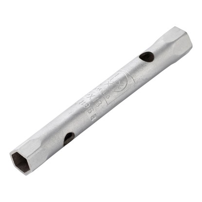 LUX csőkulcs 6x7 mm, krómozott acél, csavarokhoz és anyákhoz.