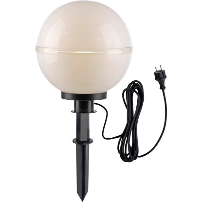 Just Light. Hemis kültéri dekorlámpa fehér 30 cm átmérő