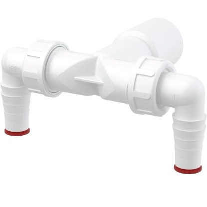 Alca Dupla csonk DN 40/32 / 17-23, szelepekkel