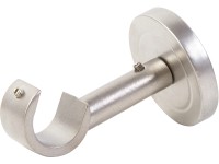 Függönyrúd tartó 50 mm x 50 mm x 80 mm matt ezüst