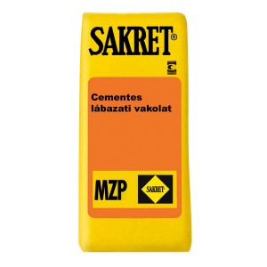 Sárga zsák Sakret cementes lábazati vakolat, Vakolatokhoz alkalmas.