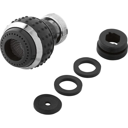 Tartalék öblítőzuhany csúszásmentes burkolattal krómozott