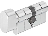 D6 gombos hengerzárbetét 5 fúrtkulcs 30 mm / 30 mm D6 gombos hengerzárbetét 5 fúrtkulcs 30 mm / 30 mm