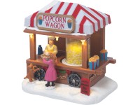 LED stand karácsonyi falu popcorn kávé 2 - féle változatban