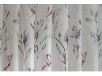 Fényáteresztő függöny 5227/01 lila-szürke mintás 180 cm magas méteráru Fényáteresztő függöny 5227/01 lila-szürke mintás 180 cm magas méteráru