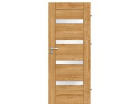 Keretes beltéri ajtólap Asti 10 Karamell Tölgy 100 cm x 210 cm jobbos