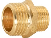 OBI menetes szűkítő karmantyú 16,7 mm (R 3/8) x 21 mm (R 1/2) sárgaréz OBI menetes szűkítő karmantyú 16,7 mm (R 3/8) x 21 mm (R 1/2) sárgaréz