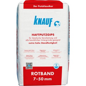 Knauf Rotband Haftputz 25 kg-os zsákban. Gipszvakolat beltéri használatra.