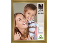 Fotókeret műanyag Sola arany M 40 cm x 50 cm Fotókeret műanyag Sola arany M 40 cm x 50 cm