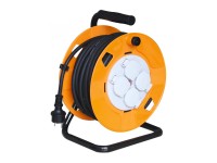 Home Kábeldob fém talppal 40 m gumikábellel 3x1,0 mm2 HJR 10-40/1,0 Home Kábeldob fém talppal 40 m gumikábellel 3x1,0 mm2 HJR 10-40/1,0