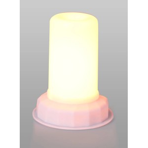 LED lánglámpa szett, 12 darabos, meleg fehér, hangulatos beltéri karácsonyi dekorációhoz.
