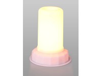 LED-es lánglámpa készlet 75 mm x 95 mm melegfehér 12 részes