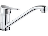 Bolzano egykaros konyhai csaptelep króm