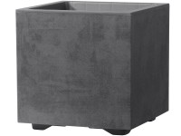 Deroma Cubo Millennium virágcserép 25 cm x 25 cm x 25 cm antracit