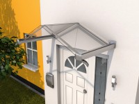 GV/T nyereg előtető rozsdamentes acél hatású/átlátszó 40 cm x 160 cm x 90 cm GV/T nyereg előtető rozsdamentes acél hatású/átlátszó 40 cm x 160 cm x 90 cm