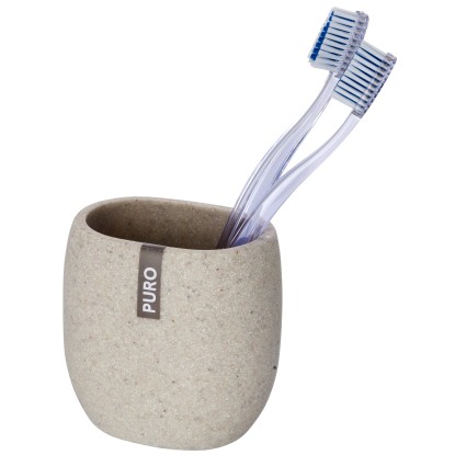 Wenko Puro fogmosópohár kőszürke